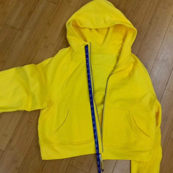 Lululemon Scuba oversized cropped zip hoodie M/L - Picture 1 of 2